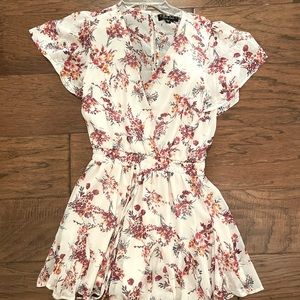 floral romper!
